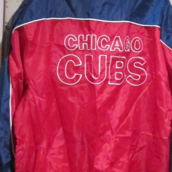 NWT Chicago Cubs Windbreaker Jacket  Pullover - Picture 2 of 3